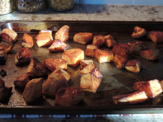 Sweet Potatoes ready to eat!