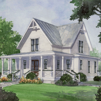 House Plan: Four Gables (SL-1832) a Southern Living Plan!